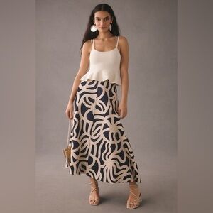 Maeve by Anthropologie Bustier Peplum Tank Sz X-Large